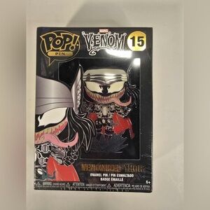 Funko Venomized Thor Large Enamel Pop! Pin New Sealed